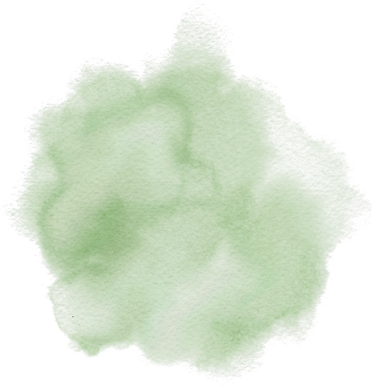 Green Abstract Watercolor Background